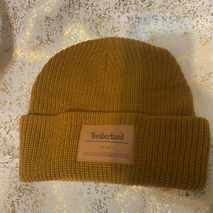 Timberland Women's Brown Knit Beanie